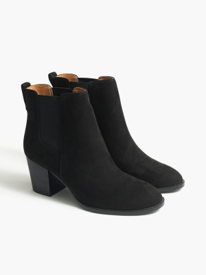 Rory Microsuede Heeled Boots