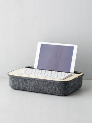 Kikkerland Design Felt Ibed Lap Desk