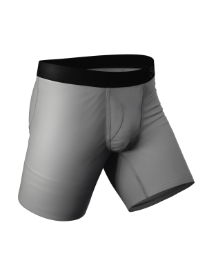 The 50 Shades Of Gonads | Grey Ball Hammock® Long Boxers