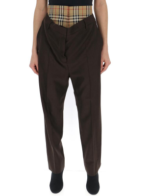 Burberry Double-waisted Tailored Trousers