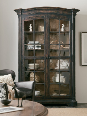 La Grange Mullins Prairie Display Cabinet