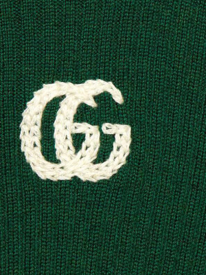 Gucci Kids Gg Turtleneck Knit Jumper