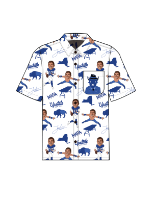 The Josh Allen | White Nflpa Hawaiian Shirt
