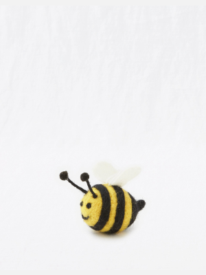 Sass & Belle Felt Ornament - Bee