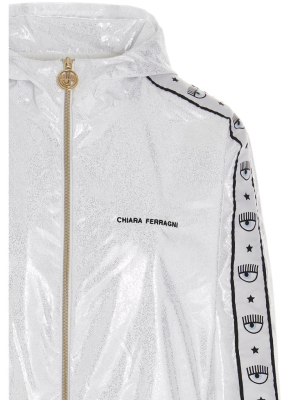 Chiara Ferragni Logomania Side-stripe Jacket