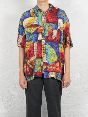 Rayon Printed Shirts S/s