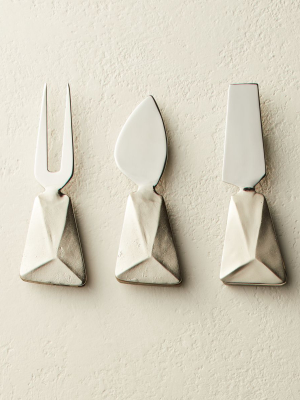 Guild Pyrite Cheese Knives Set Of 3