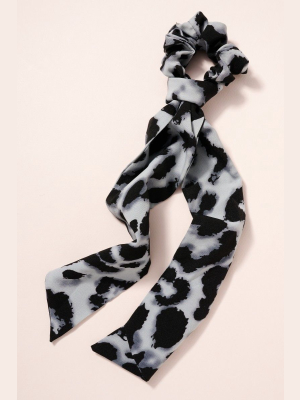 Leopard Animal Print Scarf Pony