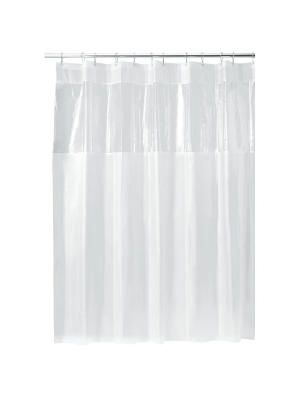 Hitchcock Eva Shower Curtain Clear - Idesign