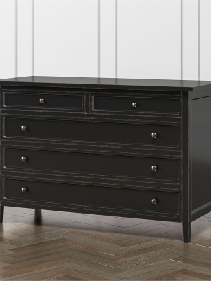 Harbor Bruno Black 5-drawer Dresser