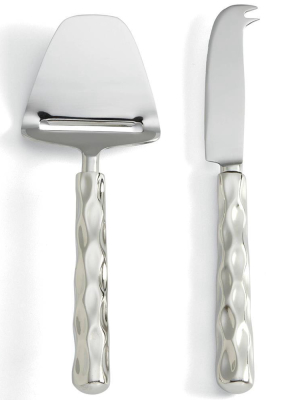 Michael Wainwright Truro Platinum Cheese Shaver & Knife Set