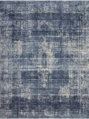 Loloi Kennedy Rug Ken-01, Denim/denim