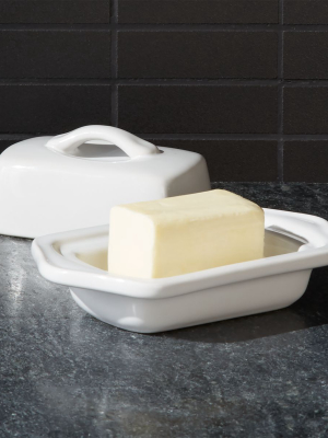 Chantal © White Mini Butter Dish