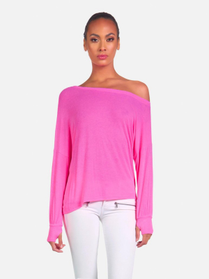 Kristopher Le Neon Pink Pullover