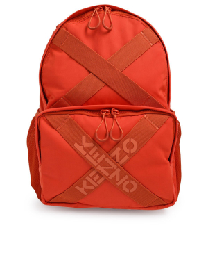 Kenzo Sport Logo Printed Backpack