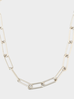 M. Cohen Ovalado Necklace In Sterling Silver