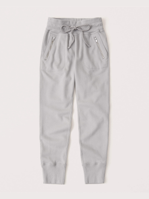 Zip Detail Joggers