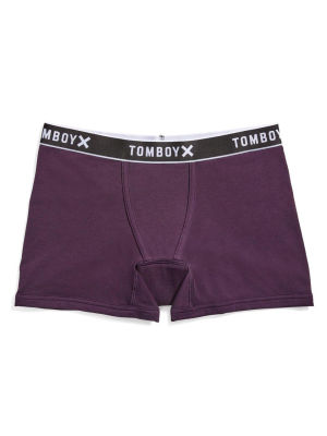 First Line Leakproof 4.5" Trunks Lc - Plum
