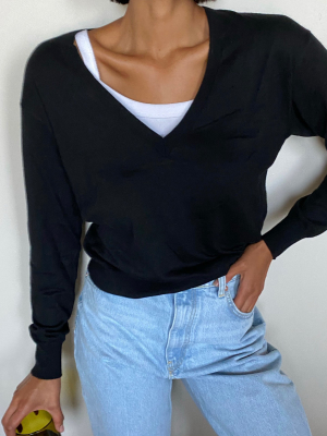 V-neck Sweater