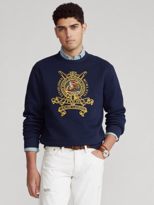 Embroidered Fleece Sweatshirt