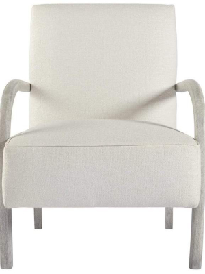 Alchemy Living Malibu Tamarinda Accent Chair - Ivory