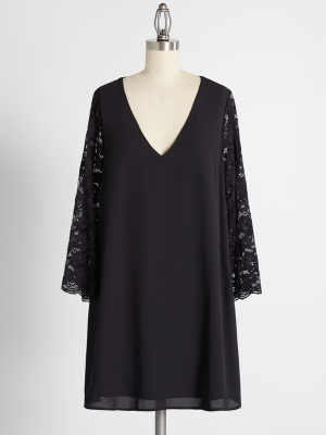 Lavished In Lace Shift Dress