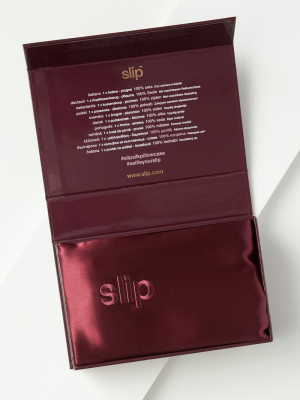 Slip Plum Queen Silk Pillowcase