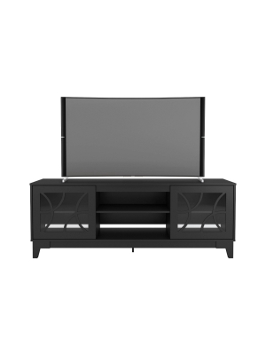 72" Venus Tv Stand Black - Nexera