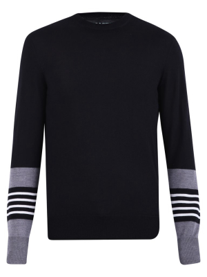 Neil Barrett Stripe-sleeve Jumper