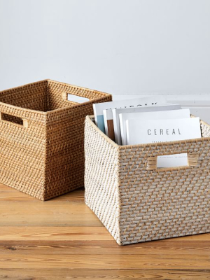 Modern Weave Storage Bin