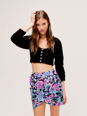 For Love & Lemons Anastasia Cropped Cardigan