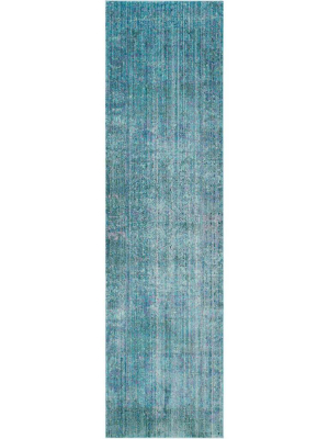 Valencia Turquoise/multi Runner Rug