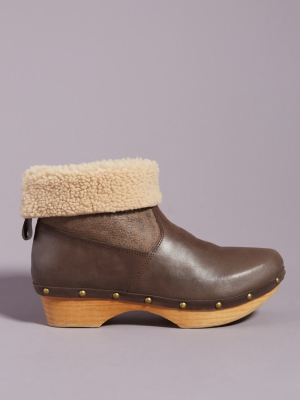 Penelope Chilvers Shearling Clog Boots