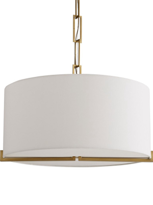 Versa Pendant Antique Brass