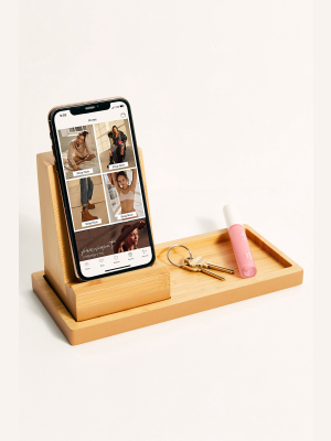 Bamboo Wireless Charging Station