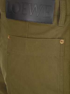 Loewe Cropped Straight-leg Pants