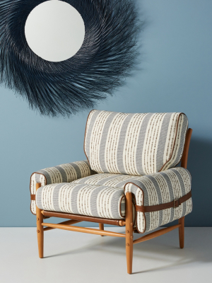 Striped Rhys Chair