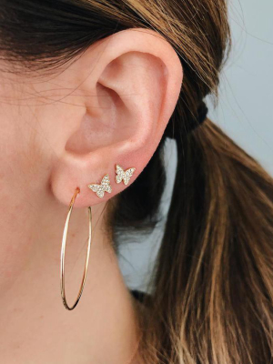 The Perfect Gold Hoop Earrings P