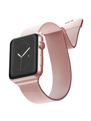 X-doria Hybrid Mesh Band For 38mm Apple Watch - Rose/pink