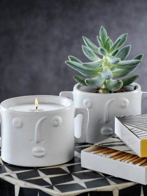 Nala Candle - White