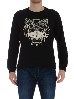 Kenzo Tiger Embroidered Sweatshirt