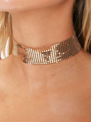 Sequin Choker Necklace