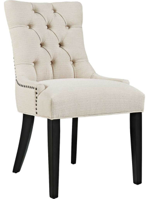 Riley Fabric Dining Chair Beige