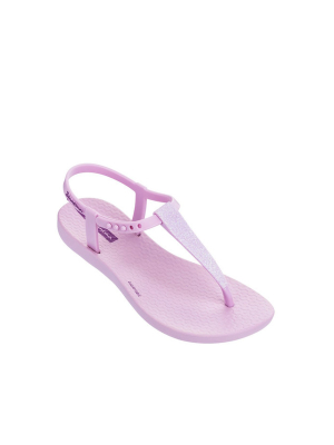 Ipanema Shimmerkid T-strap Sandal In Pink