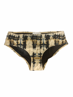 Ulla Johnson Dani Bikini Bottom Desert Palm Tie Dye