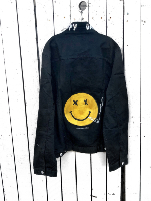 'happy Daze' Denim Jacket - Mens