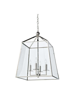 Pearson Lantern In Nickel