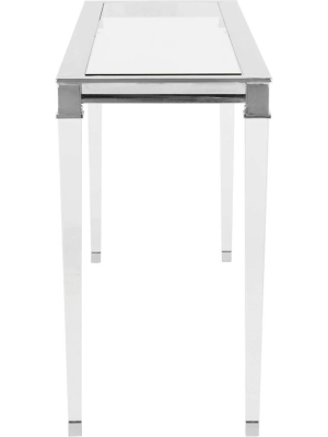 Channing Console Table Silver