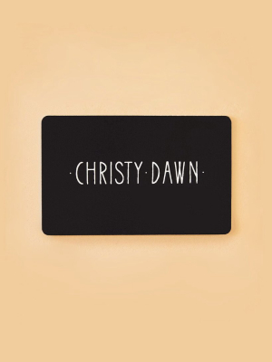 Gift Card | Christy Dawn