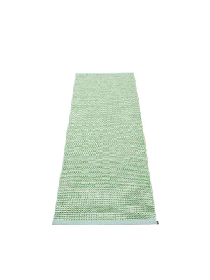 Effi Rug - Pale Turquoise-grass Green-vanilla